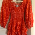 Princess Polly Orange Romper Photo 1