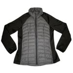 Weatherproof 32 Degrees Down Puffer Lightweight Jacket Size Large Gray Black Photo 0