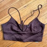 ZARA Silk Crop Top Tank Photo 0