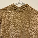 J. McLaughlin Panama Catalina Cloth Faux Wrap Dress Animal Print Midi Modest Photo 6