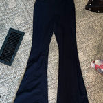 Women’s Size Small Flare Leggings Black Photo 0