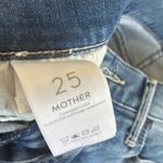 MOTHER The Mid Rise Dazzler Ankle Fray Jeans We the Animals Women's Size 25 Blue Photo 6
