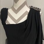 R & M Richards   New! Women’s Elegant Black One-Shoulder Top size 6 Photo 1