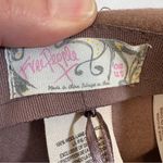 Free People  Brown Wool Wide Brim Hat Boho OS Fall Casual Photo 6