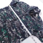 Pam & Gela Animal Print Collared Shirt Dress Photo 6