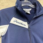 Columbia  Panthers Full Zip Track Jacket‎ Womens Sm Pitt Embroidered Navy Photo 1
