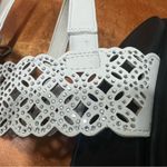 Skechers NWT Cali Luxe Rumble On Sassy Dayz Foam Wedge Sandals black white Photo 2