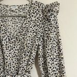 J.Crew  long sleeve animal print leopard cheetah vneck dress Photo 1
