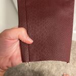 Kut From The Kloth  Connie Fab Ab Ankle Skinny Berry Snakeskin Coated Jeans Size8 Photo 4