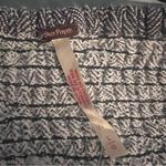 Free People  Jamie Sleeveless Herringbone Vest NWT Gray Twill Top Women's Large Photo 3