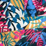 Lauren James Windbreaker Pullover Rain Jacket Small New Floral Bold Photo 7