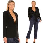 Norma Kamali Revolve  Boyfriend Jacket Oversized Blazer Black size 8 $289 Photo 1