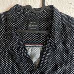 Jachs ‎ Girlfriend Black White Short Sleeve Button Collar Blouse Top Size XXL Photo 3