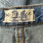 Free People  Caroline Cut Off Bermuda Jean Shorts‎ Size 26 Photo 7