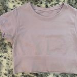 Aerie  Purple Cropped Top Photo 0