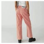 The Ragged Priest  Red White Geometric Print Baggy Dad Jeans‎ Fit Size 26 Photo 1