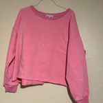 Blakely Pink Cropped Crewneck Photo 0