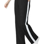 Petal and Pup Black Track Pants White Stripe Wide Leg Size Large Gorpcore Grunge Photo 0