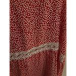 Weekend Suzanne Betro Red Floral Print Sleeveless Tank Top XL Photo 1