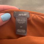 Aerie One Piece Burnt Orange Halter Swim Suit Photo 3