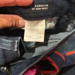 Veronica Beard  WOMENS Carolyn 10”BABY BOOT 28  Navy Flare Jeans with Red Stripe Photo 15