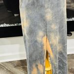 Grey Tie Dye Cropped Jacket & Jogger Set Multiple Size M Photo 7