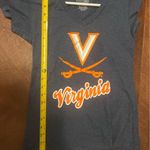47 WOMENS BLUE VIRGINIA CAVALIERS FINELINE ' FRANKIE TEE SMALL Photo 4