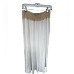 Elegant White Maxi Skirt Size L Photo 2