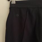 Lululemon Women's Black Ribbed Pull On Pant Size 2 Photo 2