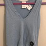 Tilly's Brand New Tilly Baby Blue Crop Top Photo 0