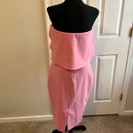 Likely  Driggs Strapless Midi Dress in Pink Size 8 Photo 3