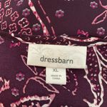 Dress Barn Purple Paisley Blouse and Pants Set. See description. Top Suze XL Pants 16 NWOT Photo 4