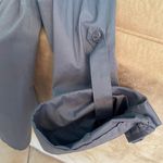 Spense long sleeve button down grey shirt with roll up button sleeve Photo 5