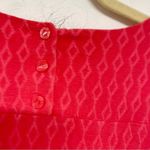 Maeve  Anthropologie Coral Cap Sleeve Mini Sheath Dress Womens S Preppy Casual Photo 5