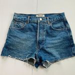 Reformation Charlie High Rise Shorts in Iskar Wash Photo 2
