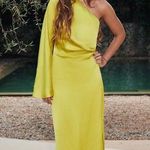 ZARA NWT SATIN EFFECT ASYMMETRIC DRESS Photo 0