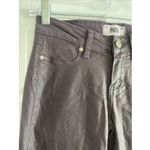 Paige  Women's 26 Purple Verdugo Ankle Skinny Denim Pants Black Cherry Silk Photo 1