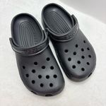 Crocs Classic Clogs Black Mens Size 5Women’s Size 7 Photo 0