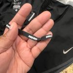 Nike Women's Dri-FIT S Running Walking Shorts Gym Black White Grey Photo 4