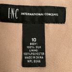 INC International Concepts Women's 100%‎ Silk Smokey Rose Camisole [Size 10] Tan Photo 1