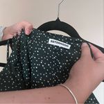 Sisterhood Green and White Polka Dot Mini Dress Size M Photo 4