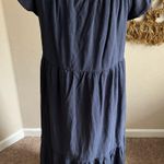 Wishlist  Navy Blue Maxi Dress Size M Photo 3