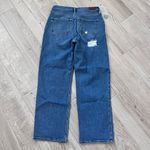 Hollister  Ultra High-Rise Dad Ripped Destroyed Distressed Jeans Size 13R 31x31 Photo 3