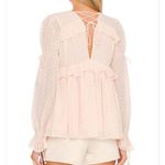 Tularosa Kennedy Tunic Size Small Pale Pink NWT Balletcore Feminine Coquette Photo 2