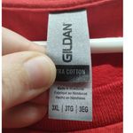 Gildan Classy Until Kickoff Size 3XL Unisex Football Red  Cotton Graphic T-Shirt Photo 3