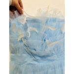 Mac Duggal  20529 Powder Blue Strapless Feathers Short Tulle Dress NWT sz 6 Photo 14