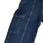 Gap  Women's Size 26 (29x30)‎ High Rise Wide-Leg 90s Loose Fit Cargo Jeans Boho Photo 2