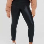 Aerie Offline By  High Waisted Leggings Shiny Black Size M Long Photo 1