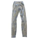 Spiritual Gangster Blue White Palm Leaf Leggings Size XS Photo 2