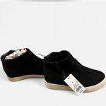 None Black Suede High-Top Sneakers Photo 1